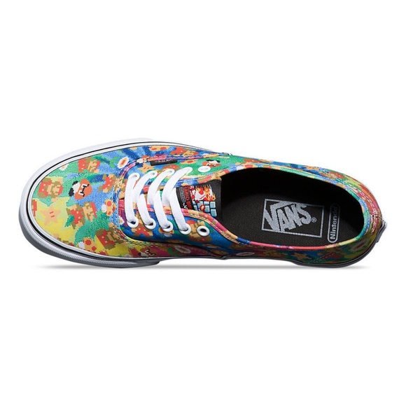 VANS x NINTENDO Shoes Super Mario Bros TIE DYE NEW - Picture 3 of 6
